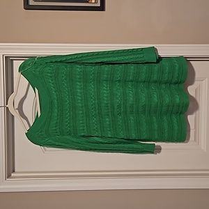 Womens cable sweater